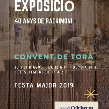 Exposició Festa Major 2019: 40 anys APACT