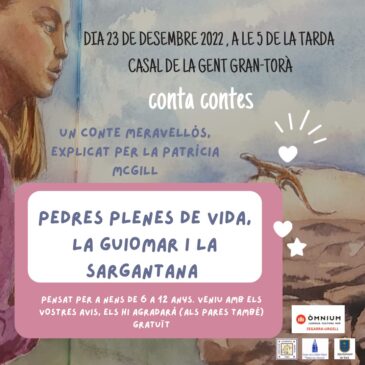 CONTA CONTES amb la Patricia McGill