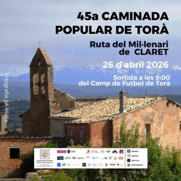 45a Caminada Popular de Torà- 26/04/2026